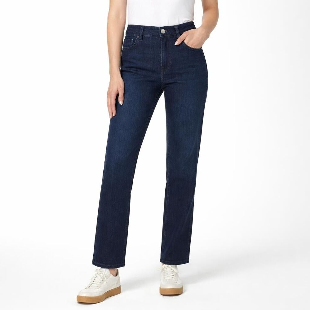 Hudson Women's Size 6/28 Midrise Straight Jeans Obscurity Blue H1010